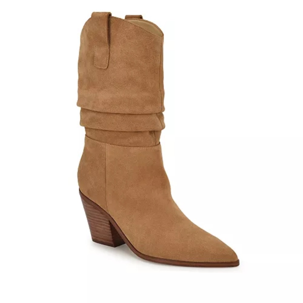 Nine West Women's Tan Suede Boots